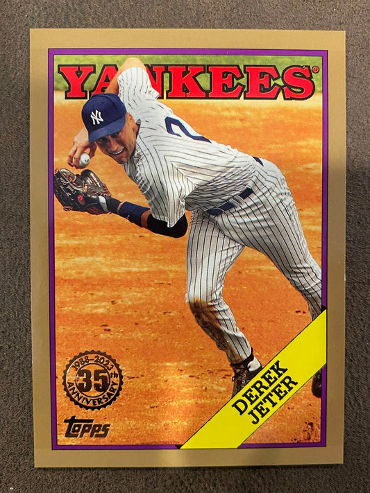 Derek Jeter - 2023 Topps Update - 1988 GOLD - Yankees