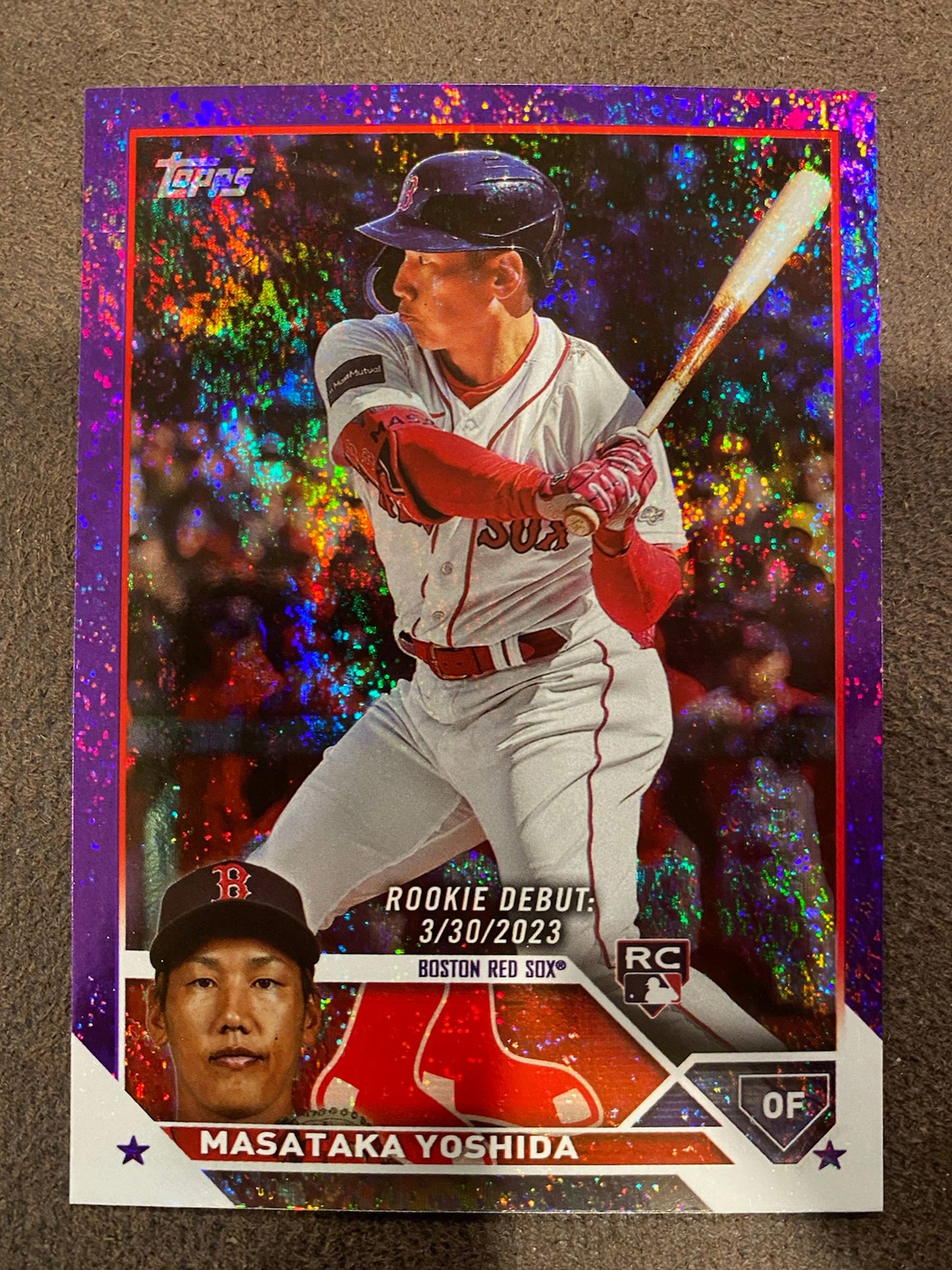 Masataka Yoshida - 2023 Topps Update - Purple /799 - Red Sox