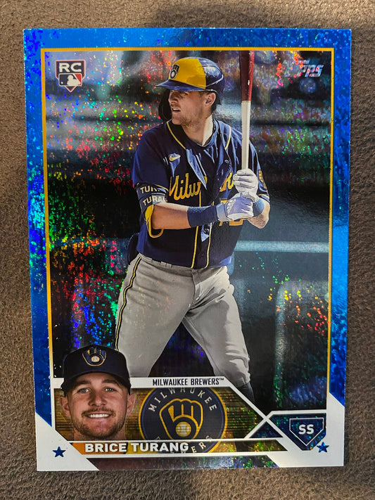 Brice Turang - 2023 Topps Update - Blue /999 - Brewers