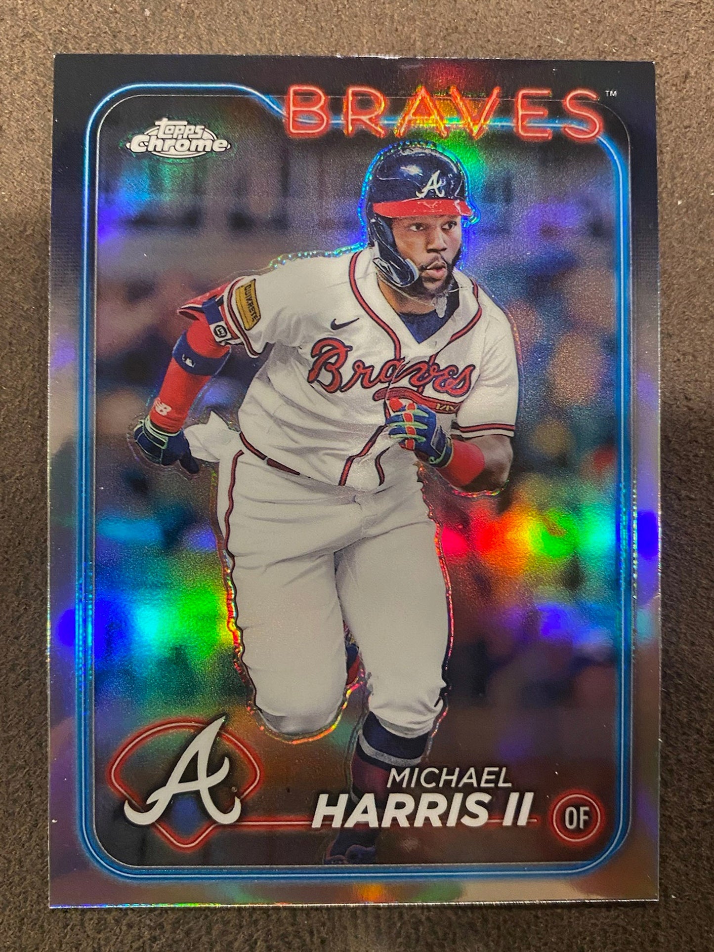 Michael Harris II - 2024 Topps Chrome - Refractor - Braves