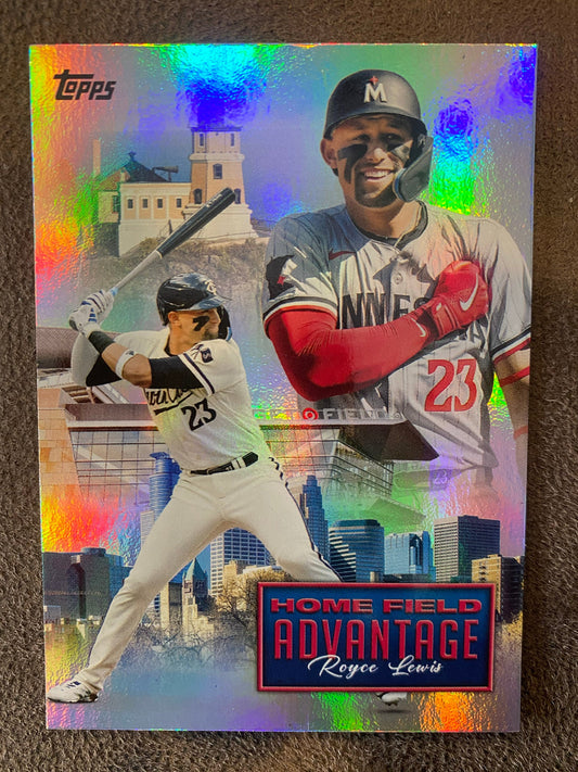 Royce Lewis - 2024 Topps Update - Home Field Advantage - Twins