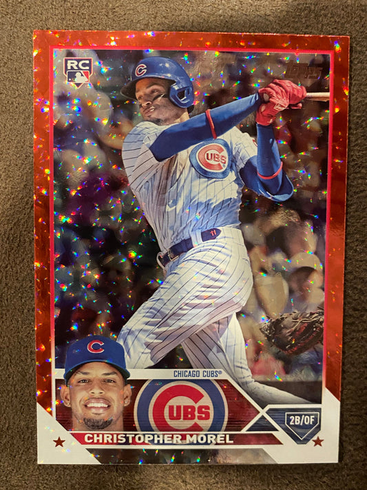 Christopher Morel - 2023 Topps Series 1 - Red Foil /199 - Cubs
