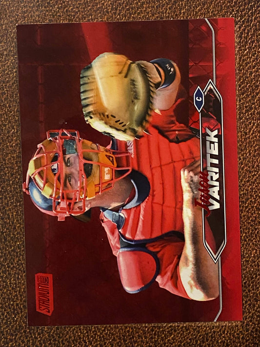 Jason Varitek - 2024 Topps Stadium Club - Red Foil - Red Sox