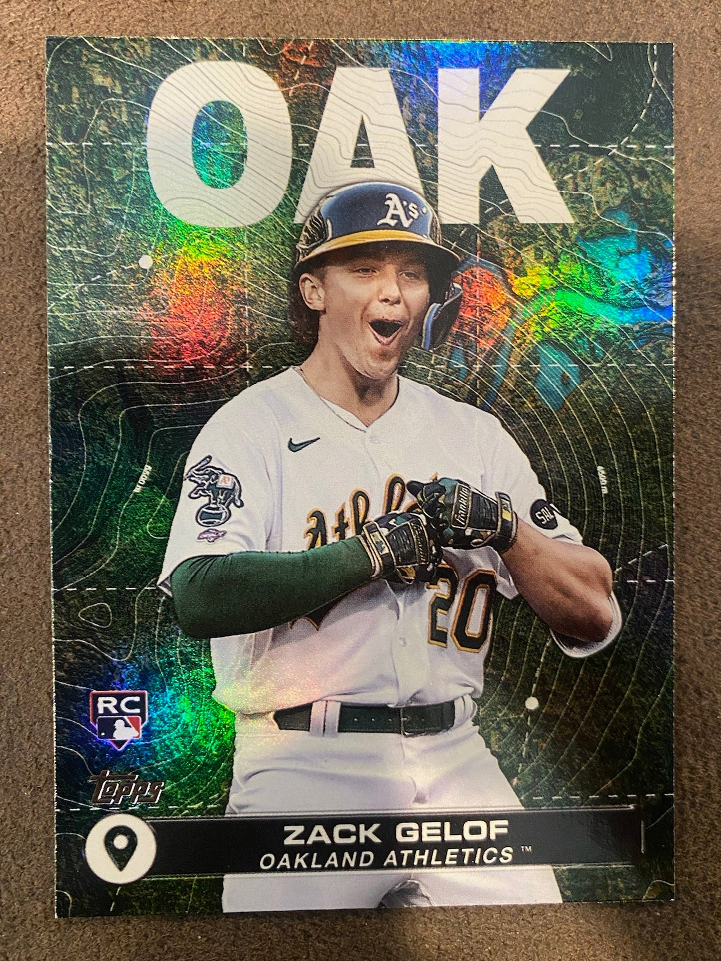 Zack Gelof - 2024 Topps Series 2 - City to City - Athletics