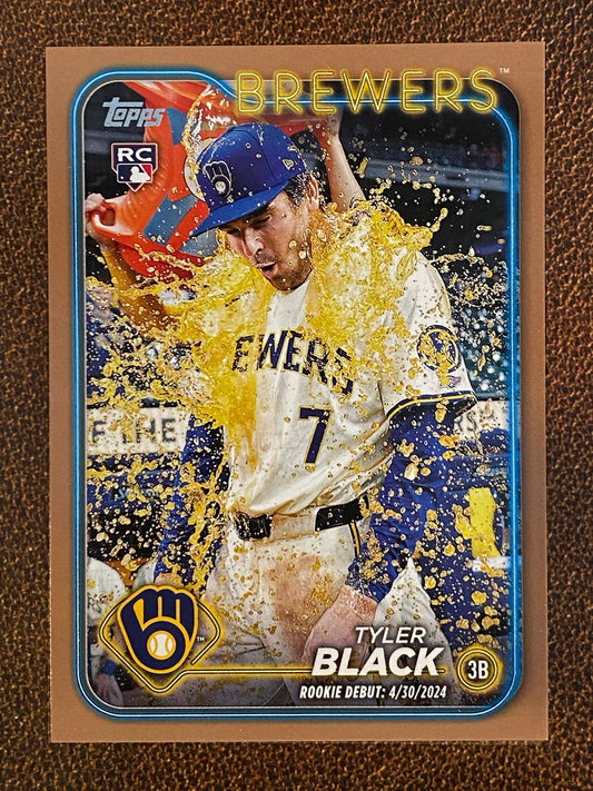 Tyler Black - 2024 Topps Update - Gold /2024 - Brewers