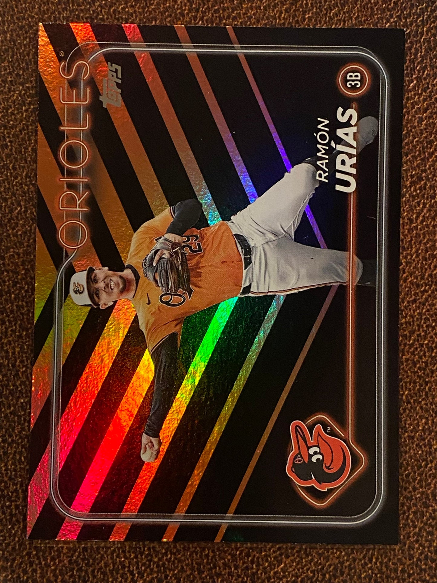 Ramon Urias - 2024 Topps Update - Holiday Parallel - Orioles