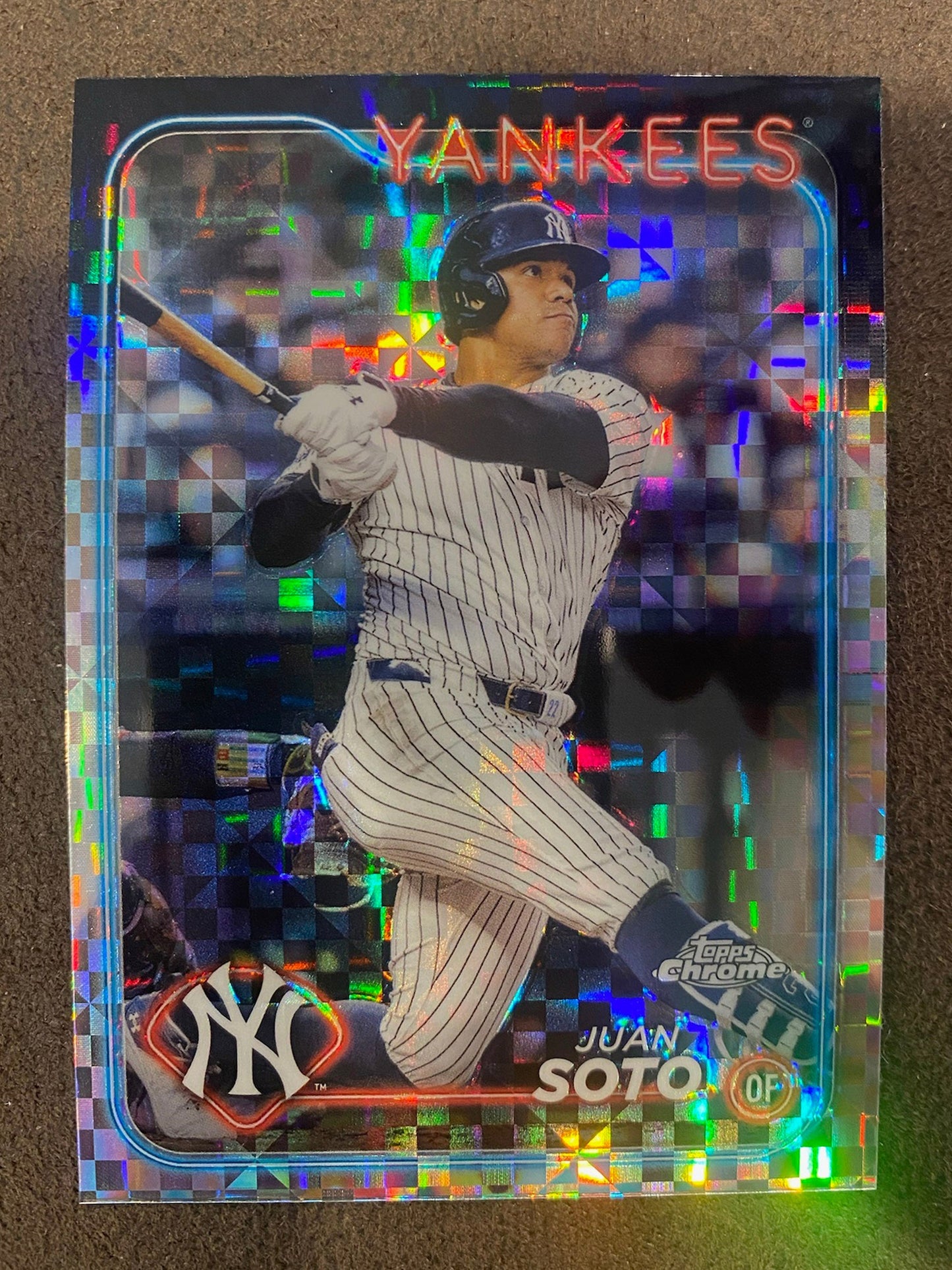 Juan Soto - 2024 Topps Chrome - XFractor - Yankees