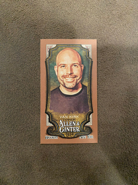 Daniel Van Kirk - 2024 Allen & Ginter - Mini Gold Border -