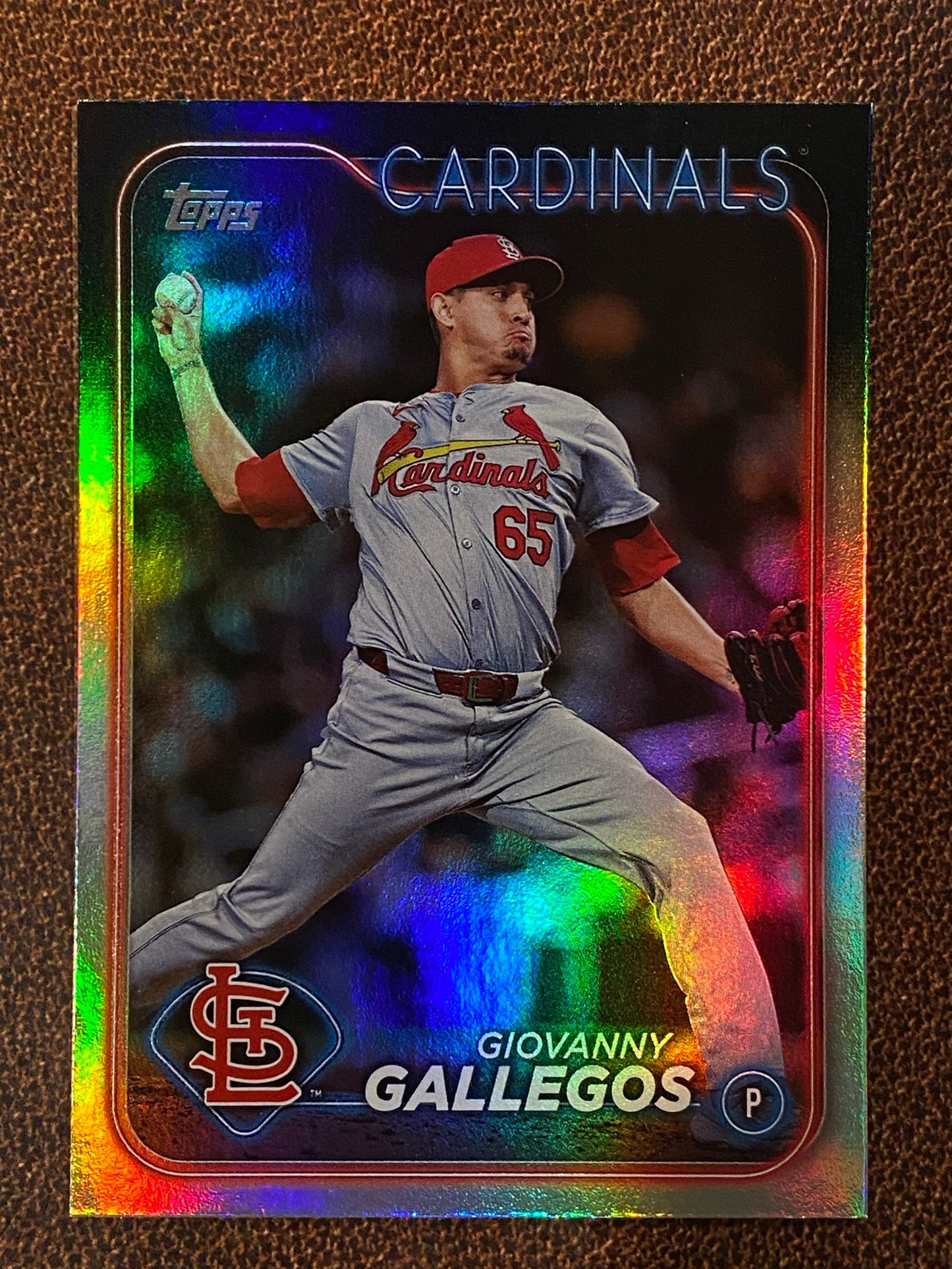 Giovanny Gallegos - 2024 Topps Update - Rainbow Foil - Cardinals