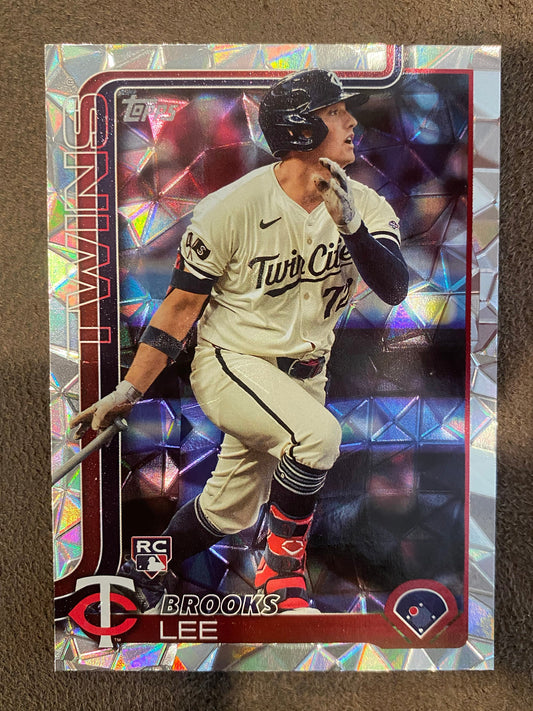 Brooks Lee - 2025 Topps Series 1 - Diamante - Twins