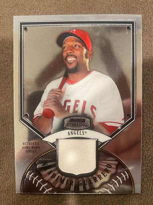 Vladimir Guerrero - 2007 Bowman Sterling - Game-Worn RELIC - Angels
