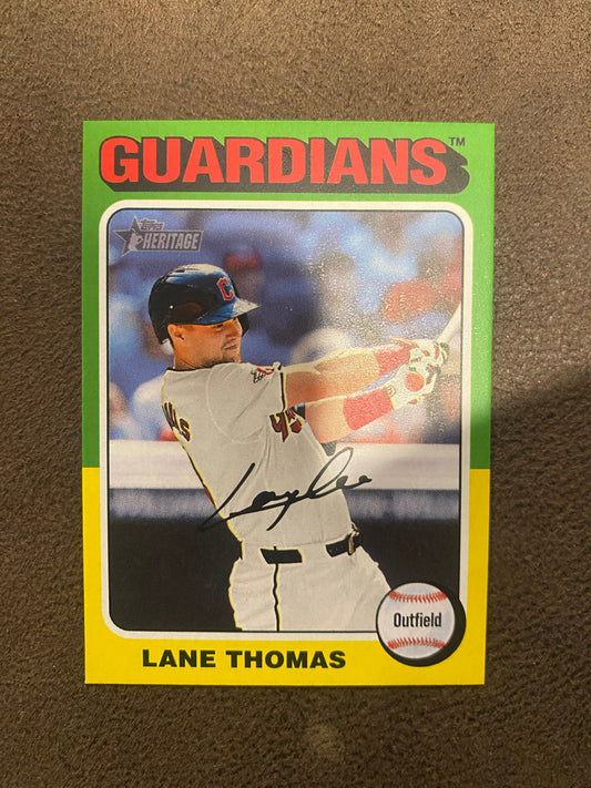 Lane Thomas - 2024 Topps Heritage High Number - Mini - Nationals