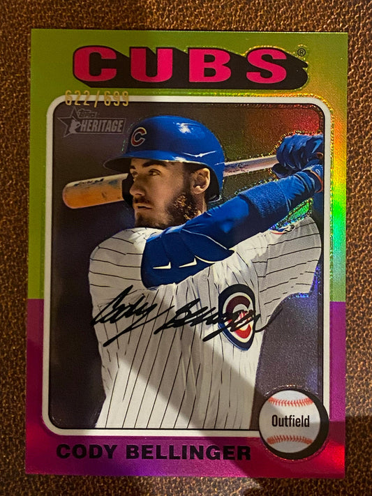 Cody Bellinger - 2024 Topps Heritage High Number - Chrome Refractor /699 - Cubs