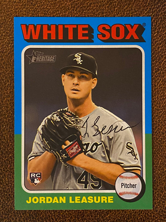 Jordan Leasure - 2024 Topps Heritage High Number - Short Print (#716) - White Sox