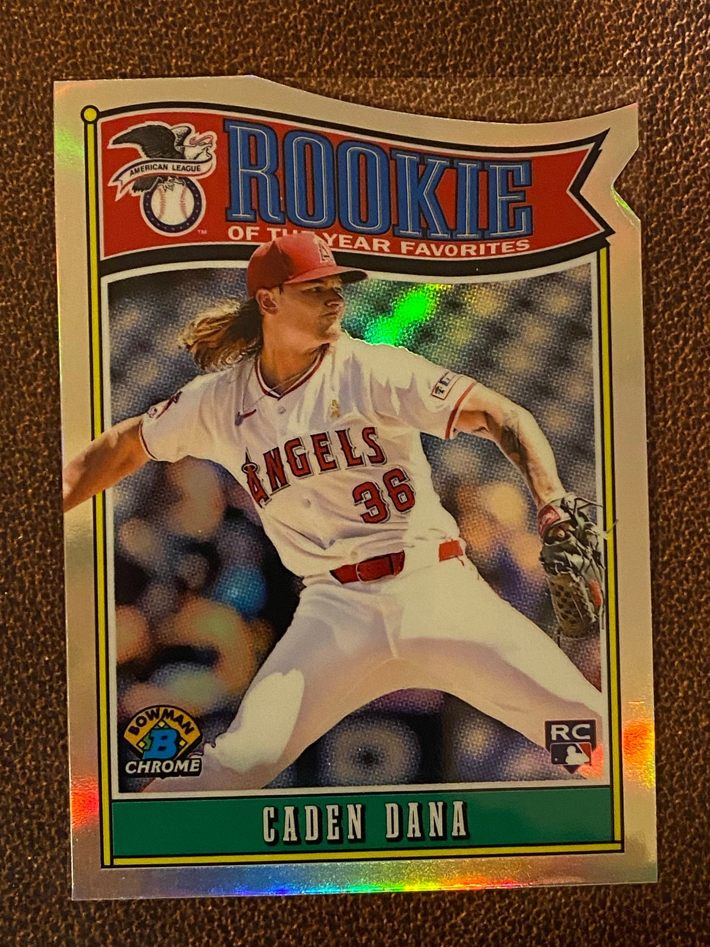 Caden Dana - 2025 Bowman - Rookie of the Year Favorites - Angels