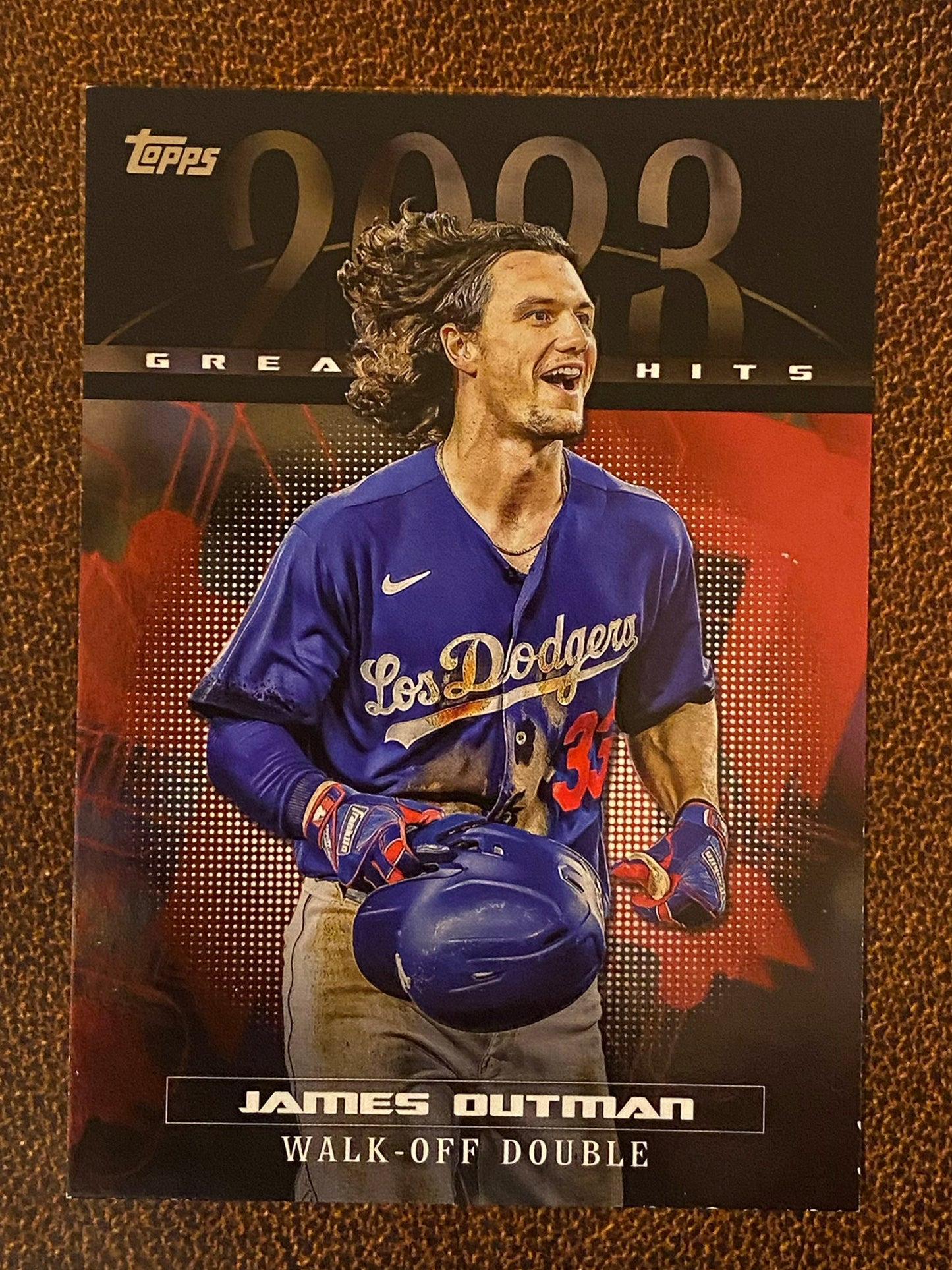 James Outman - 2024 Topps Series 1 - Greatest Hits BLACK /299 - Dodgers