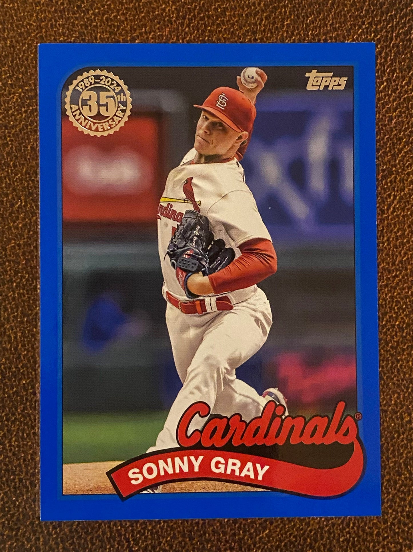 Sonny Gray - 2024 Topps Series 2 - 1989 BLUE - Cardinals