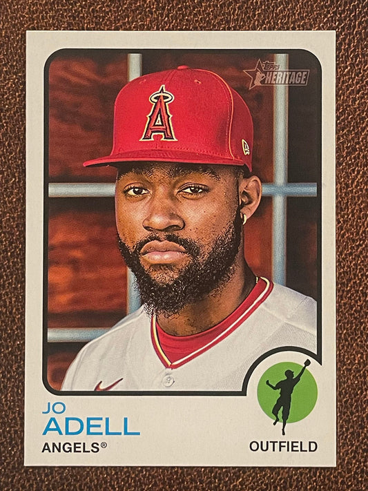 Jo Adell - 2022 Topps Heritage High Number - Short Print - Angels