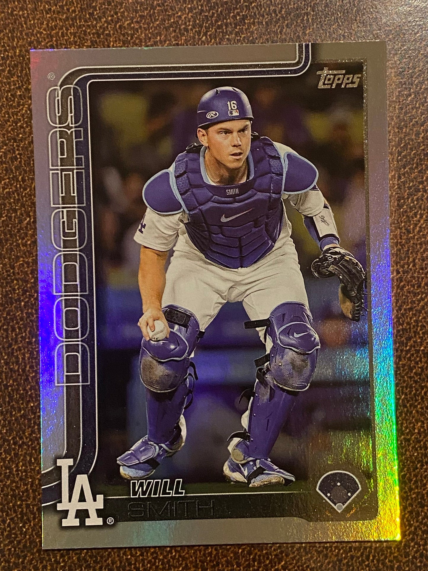 Will Smith - 2025 Topps Series 1 - Rainbow Foil - Dodgers