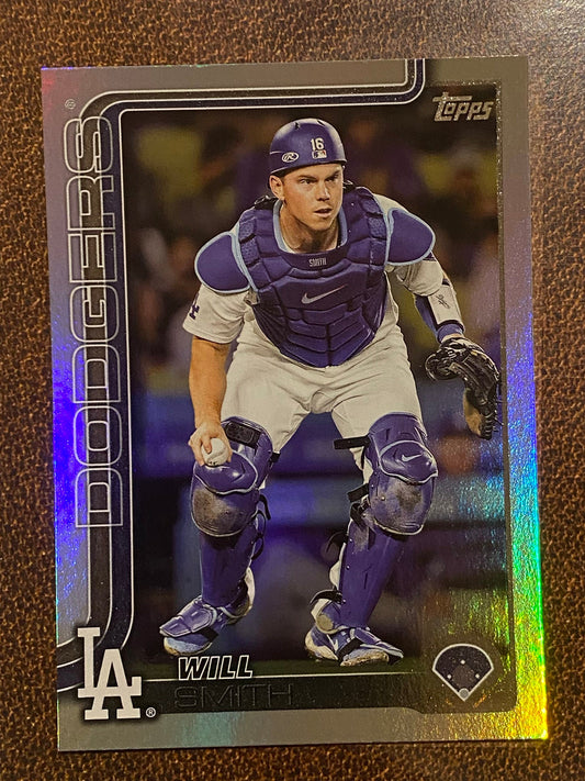 Will Smith - 2025 Topps Series 1 - Rainbow Foil - Dodgers