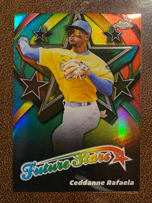 Ceddanne Rafaela - 2025 Topps Chrome - Future Stars - Red Sox