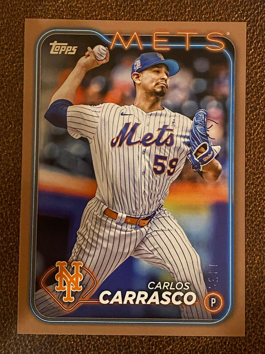 Carlos Carrasco - 2024 Topps Series 2 - Gold /2024 - Mets