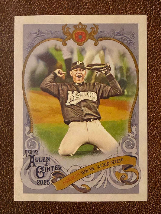 Miguel Cabrera - 2025 Allen & Ginter - Sweet Victory - Marlins