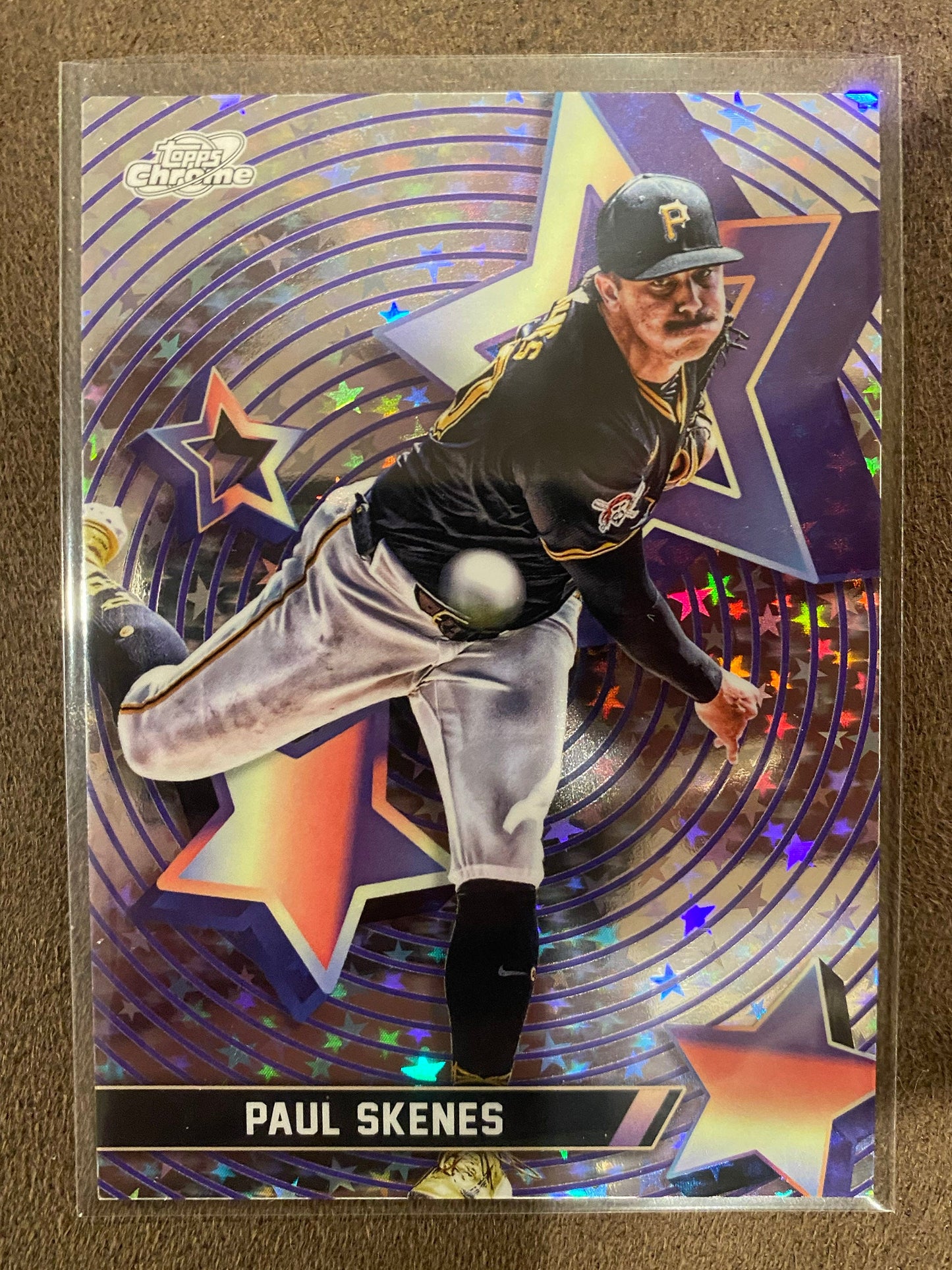 Paul Skenes - 2025 Topps Chrome Cosmic - Starfractor SP - Pirates