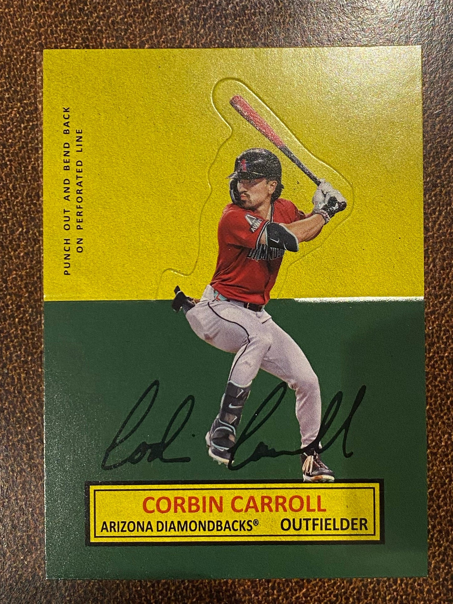 Corbin Carroll - 2025 Topps Archives - Stand Ups Insert - Diamondbacks