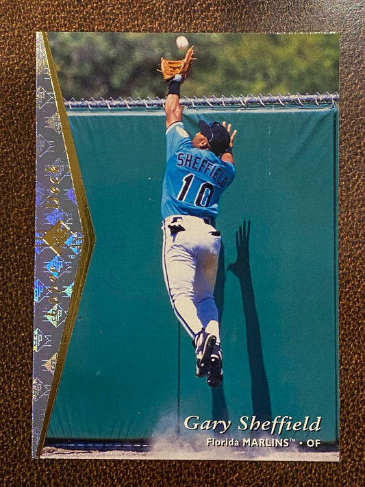 Gary Sheffield - 1995 Upper Deck SP - Silver Parallel - Marlins