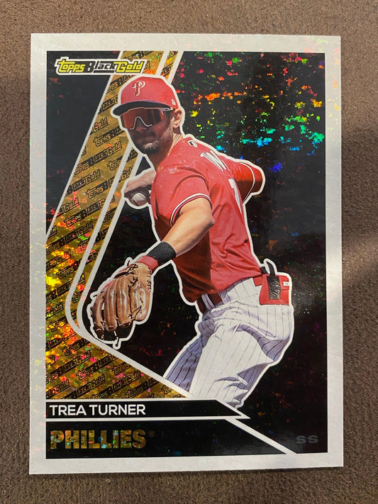 Trea Turner - 2023 Topps Update - Black Gold - Phillies