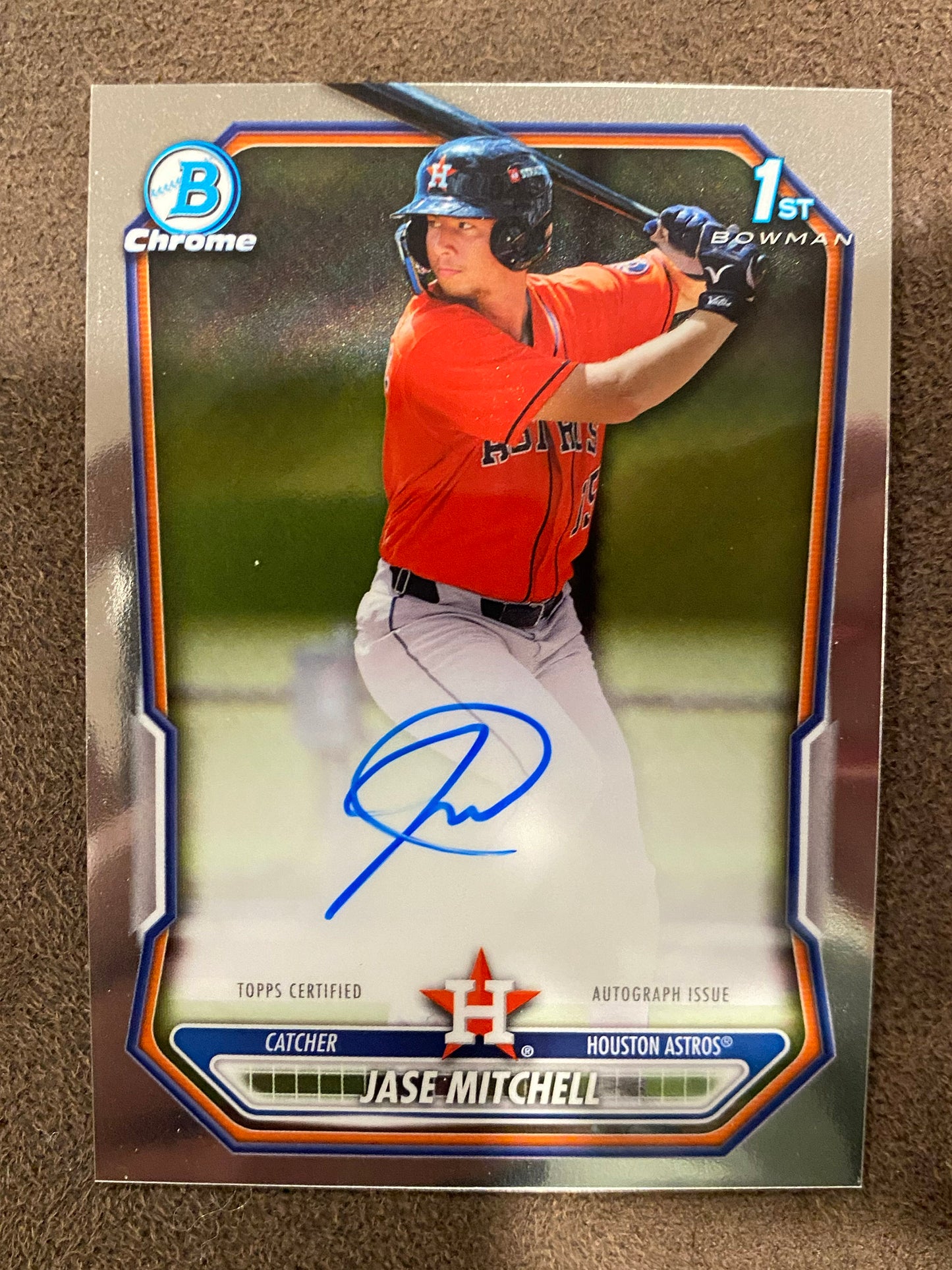 Jase Mitchell - 2026 Bowman - 1st Bowman Chrome AUTO - Astros
