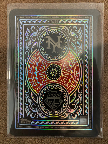 Christy Mathewson - 2026 Topps Series 2 - All Aces SSP (*Back Bottom Issue*) - Giants