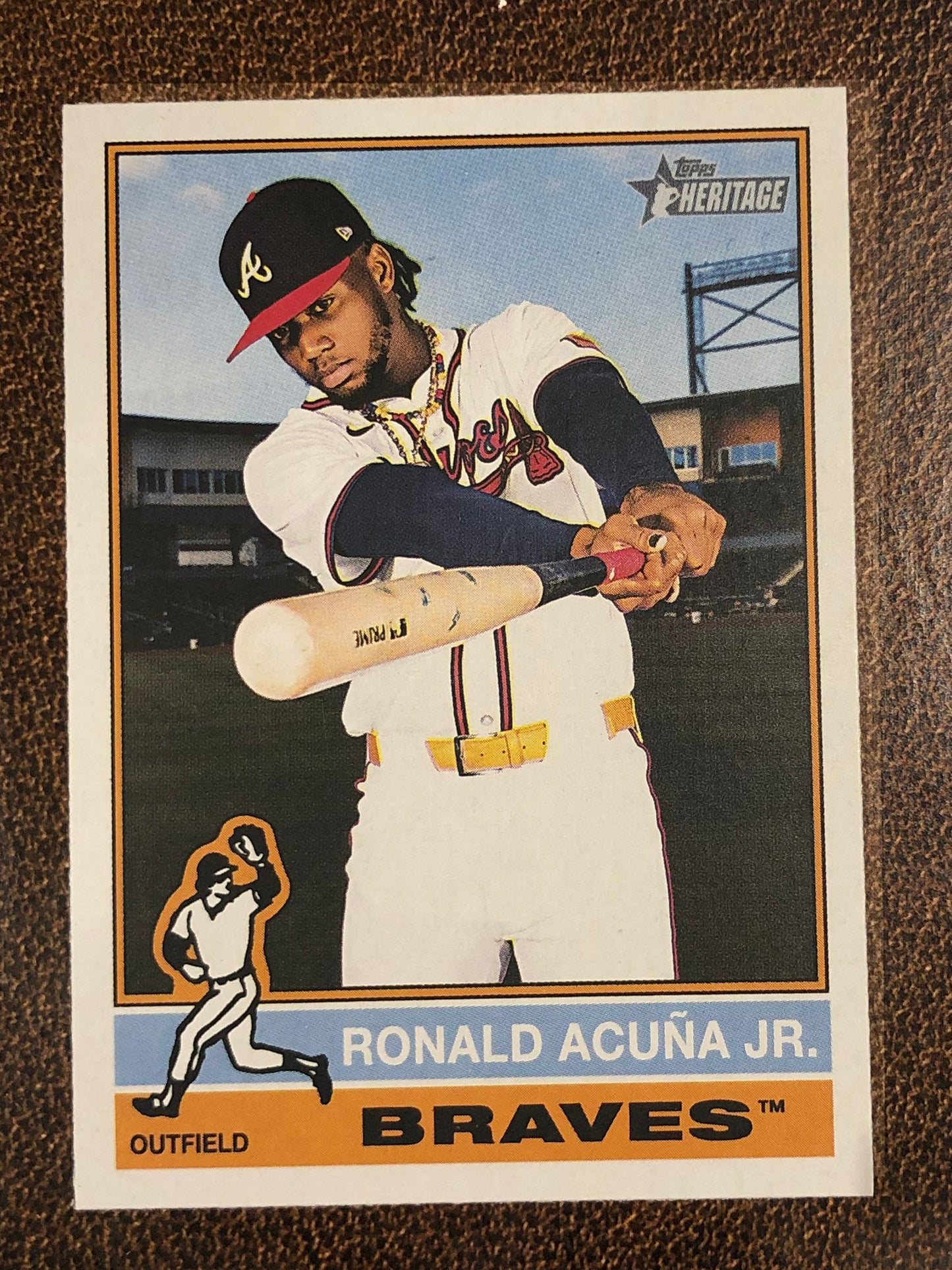 Ronald Acuna Jr. - 2025 Topps Heritage - Base - Braves