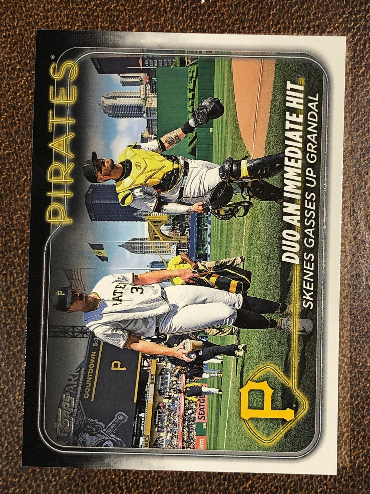 Paul Skenes / Yasmani Grandal - 2024 Topps Update - Base - Pirates