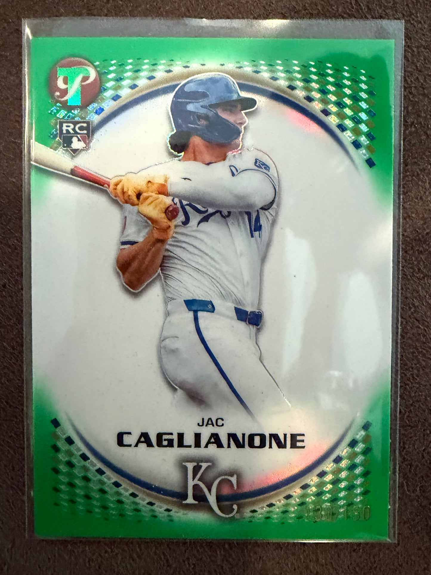 Jac Caglianone - 2026 Topps Pristine - GREEN Rookie /150 - Royals