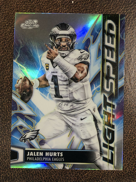 Jalen Hurts - 2025 Topps Chrome Cosmic - Lightspeed - Eagles