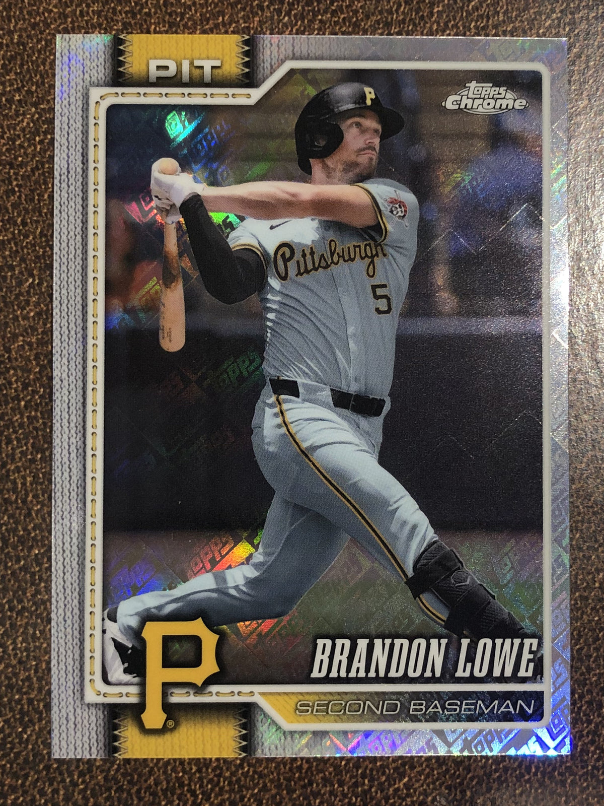 Brandon Lowe - 2026 Topps Chrome - Fanatics Topps Foil - Pirates