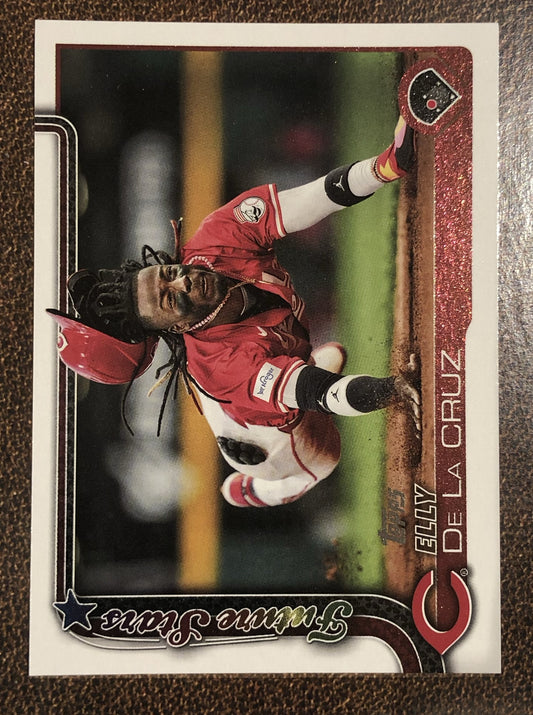Elly De La Cruz - 2025 Topps Series 1 - Base Future Stars - Reds