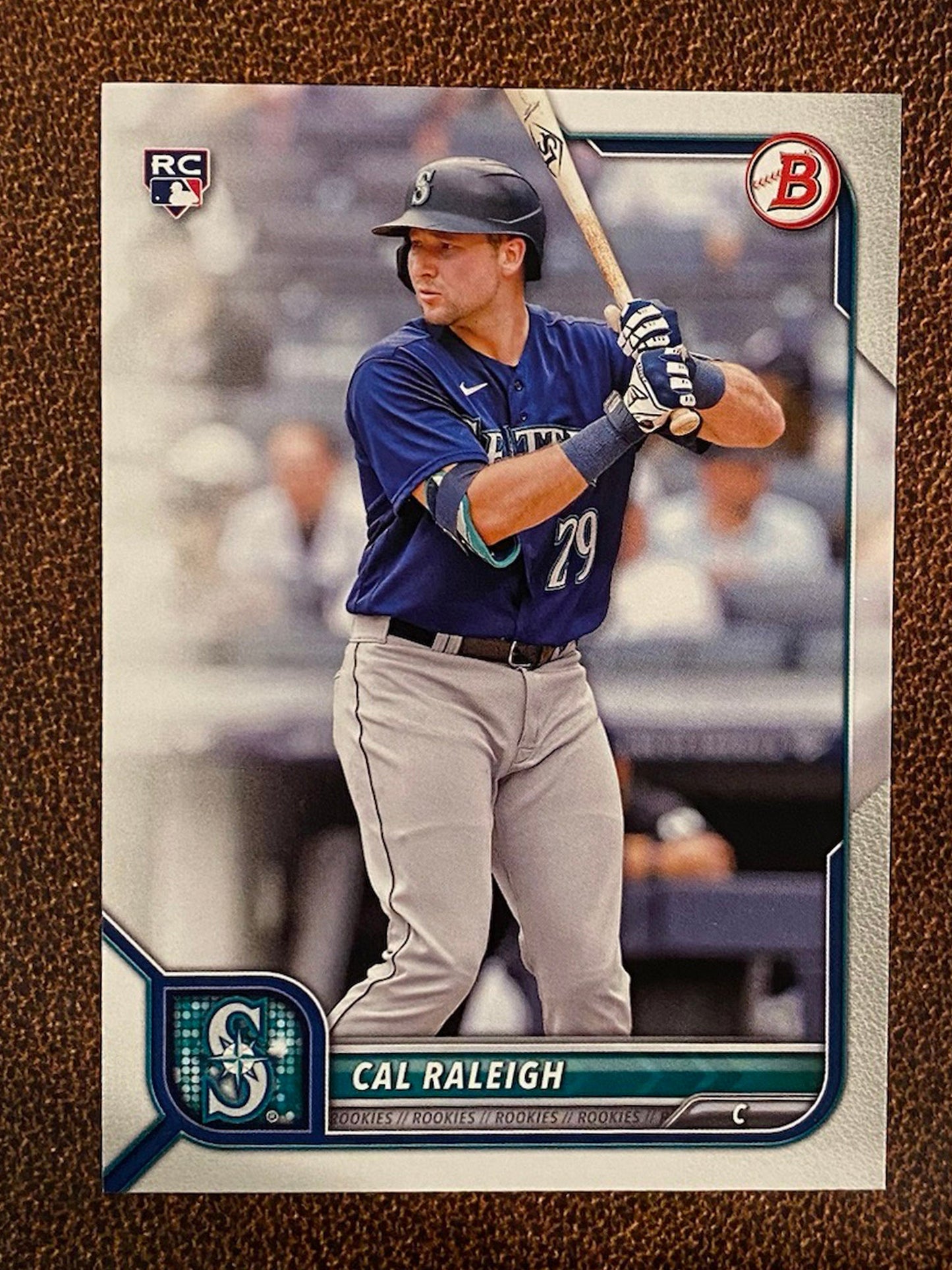 Cal Raleigh - 2022 Bowman - Base Paper - Mariners