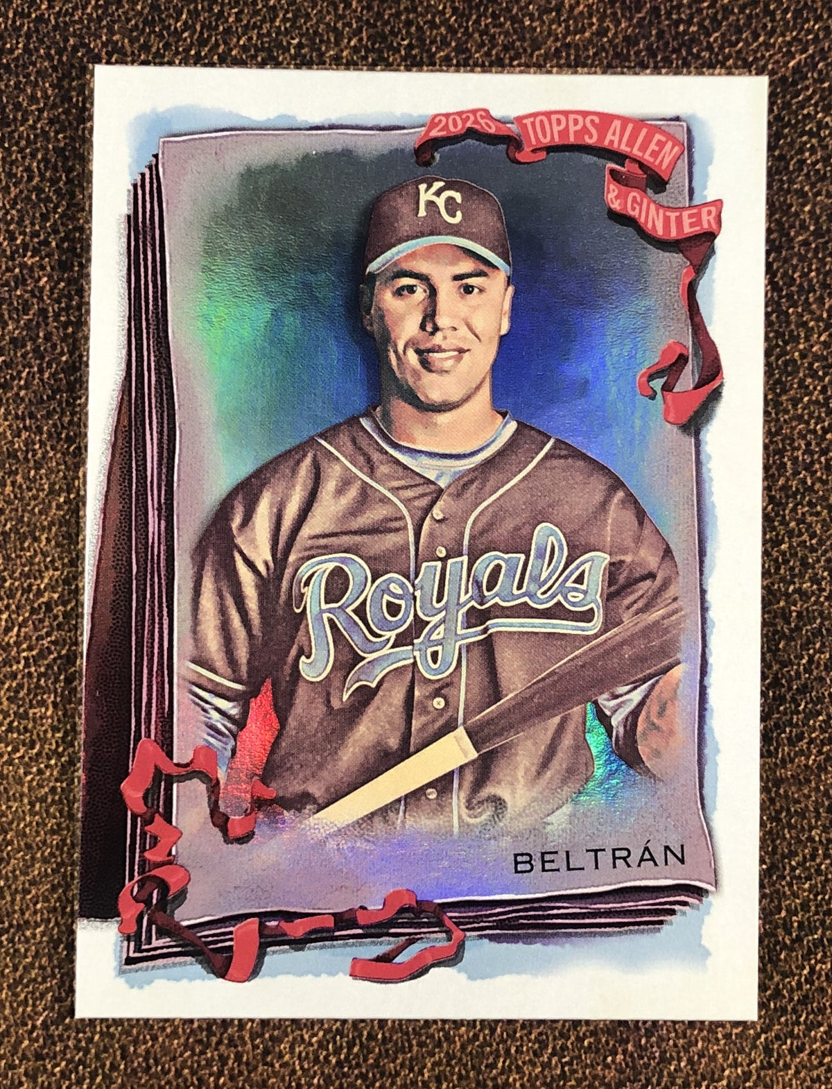 Carlos Beltran - 2026 Topps Allen & Ginter - Silver Portrait Foil - Royals