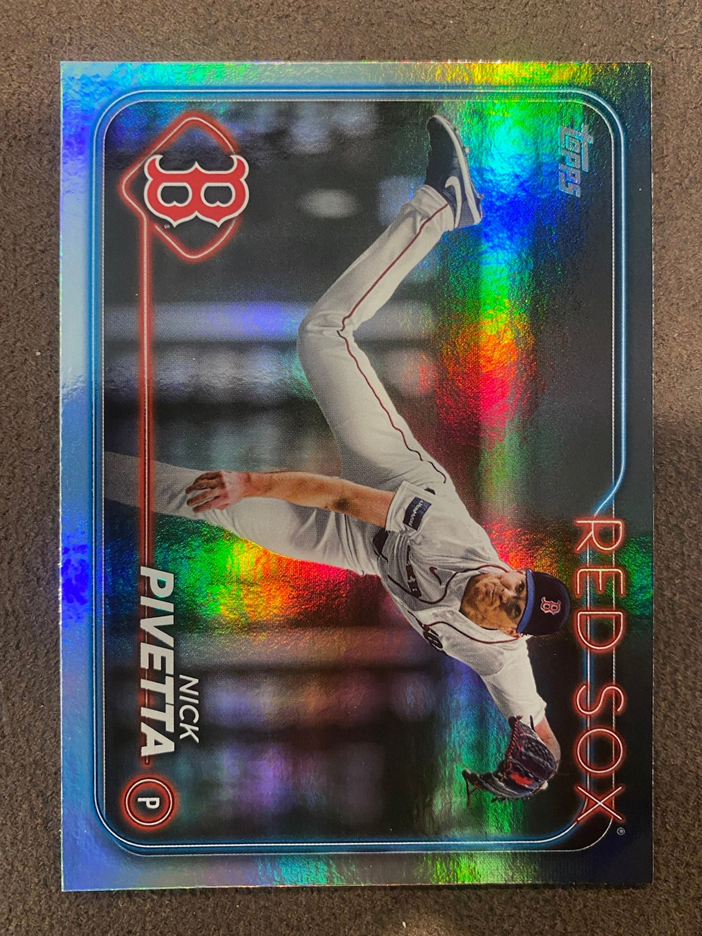 Nick Pivetta - 2024 Topps Series 1 - Rainbow Foil - Red Sox