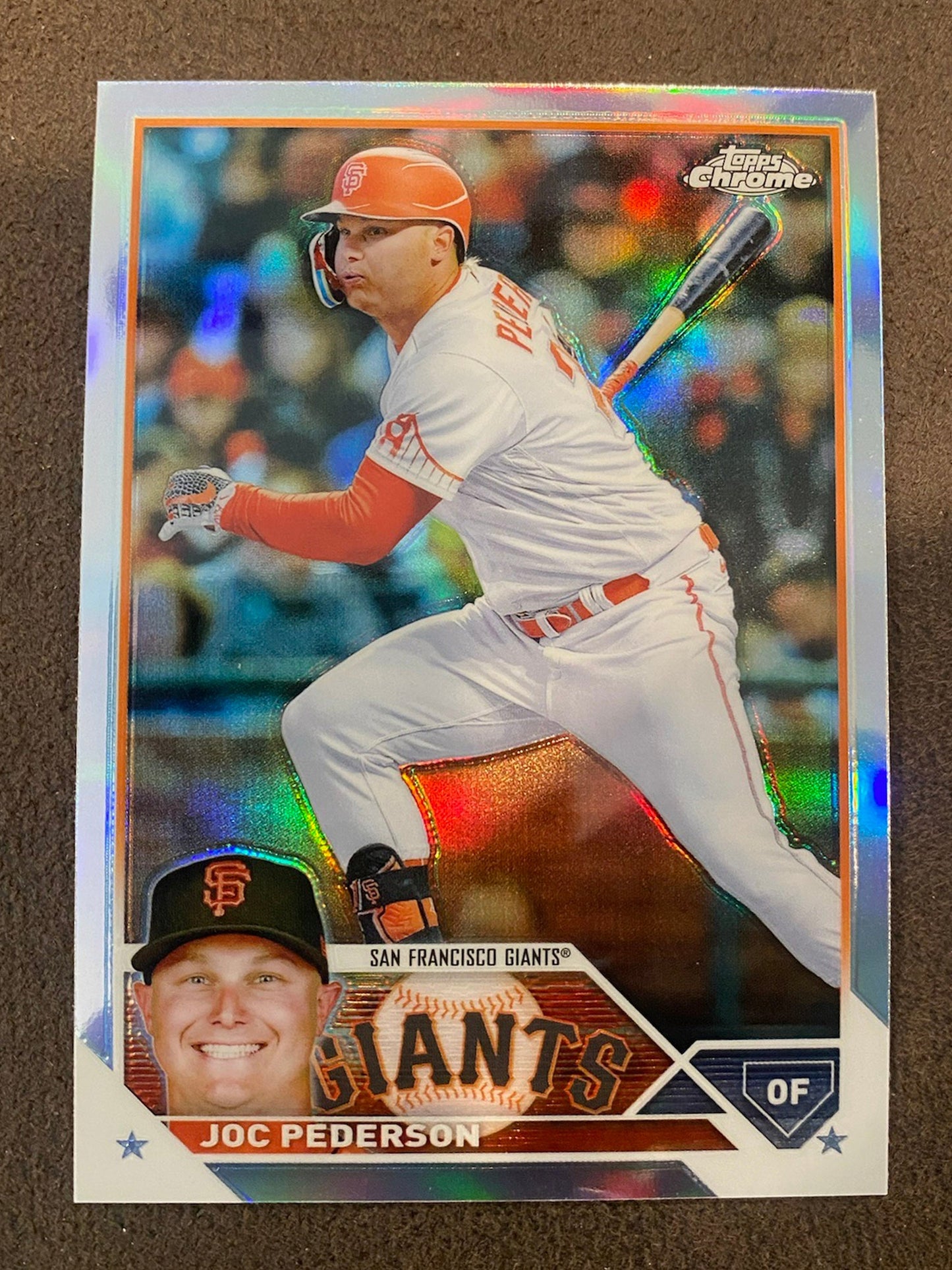 Joc Pederson - 2023 Topps Chrome - Refractors - Giants