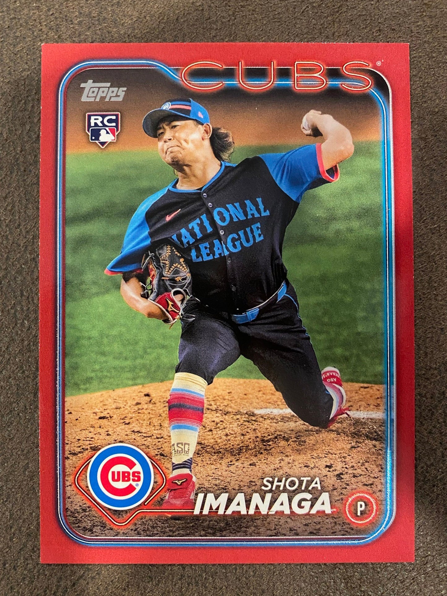 Shota Imanaga - 2024 Topps Update - All Star Game RED /10 - Cubs