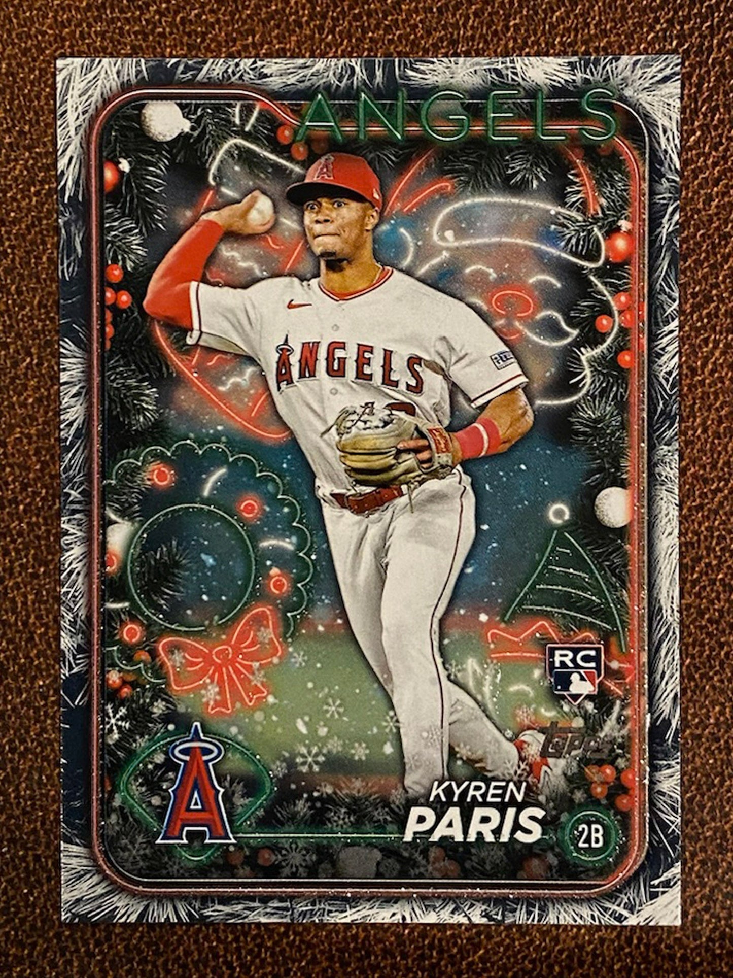 Kyren Paris - 2024 Topps Holiday - Tree Parallel - Angels