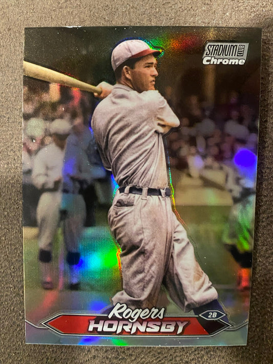 Rogers Hornsby -  2024 Topps Stadium Club - Refractor - Cardinals