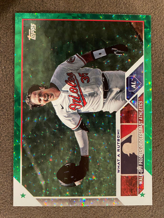 Adley Rutschman - 2023 Topps Update - Green Foil /499 - Orioles