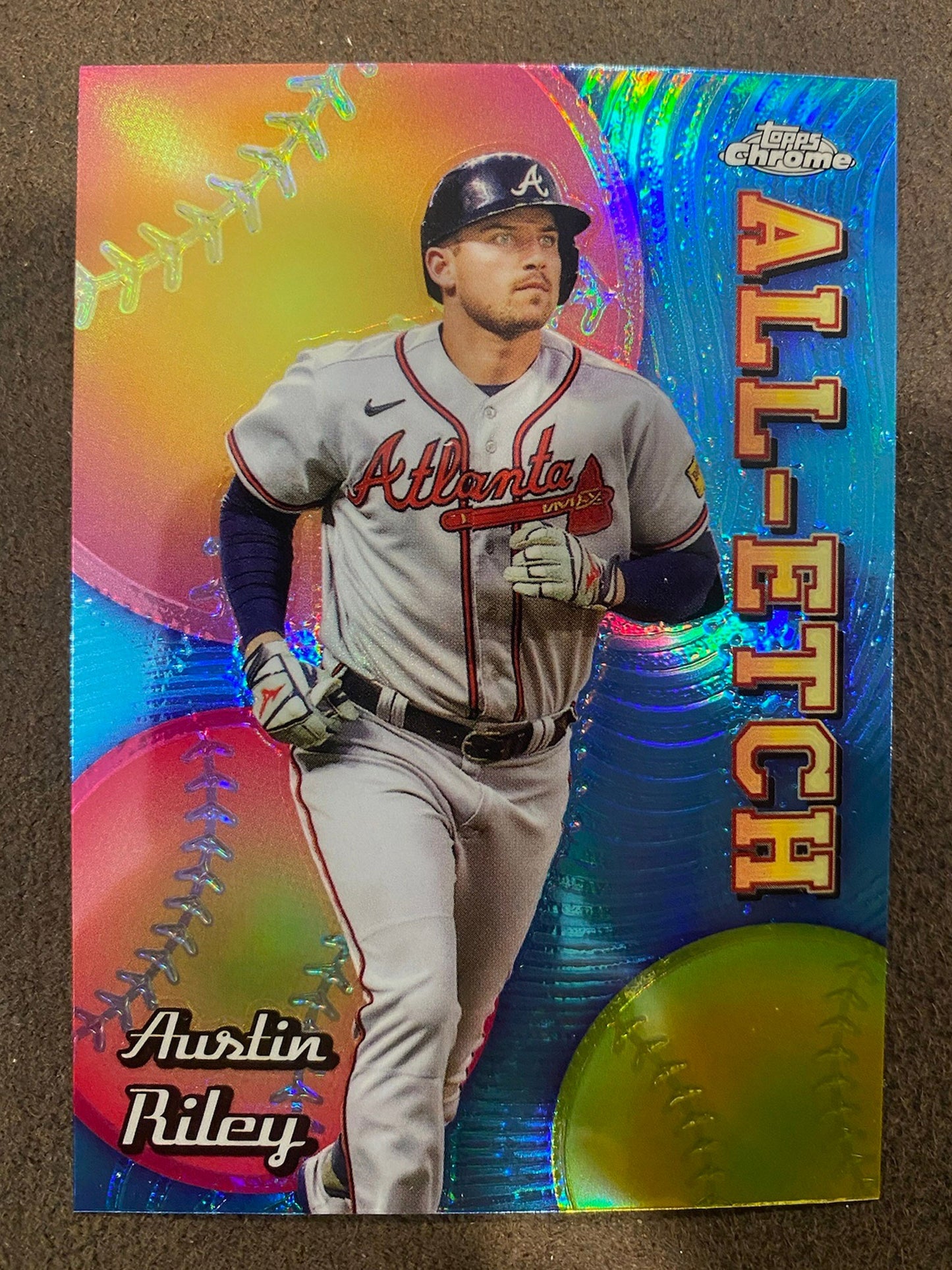 Austin Riley - 2024 Topps Chrome - All Etch - Braves