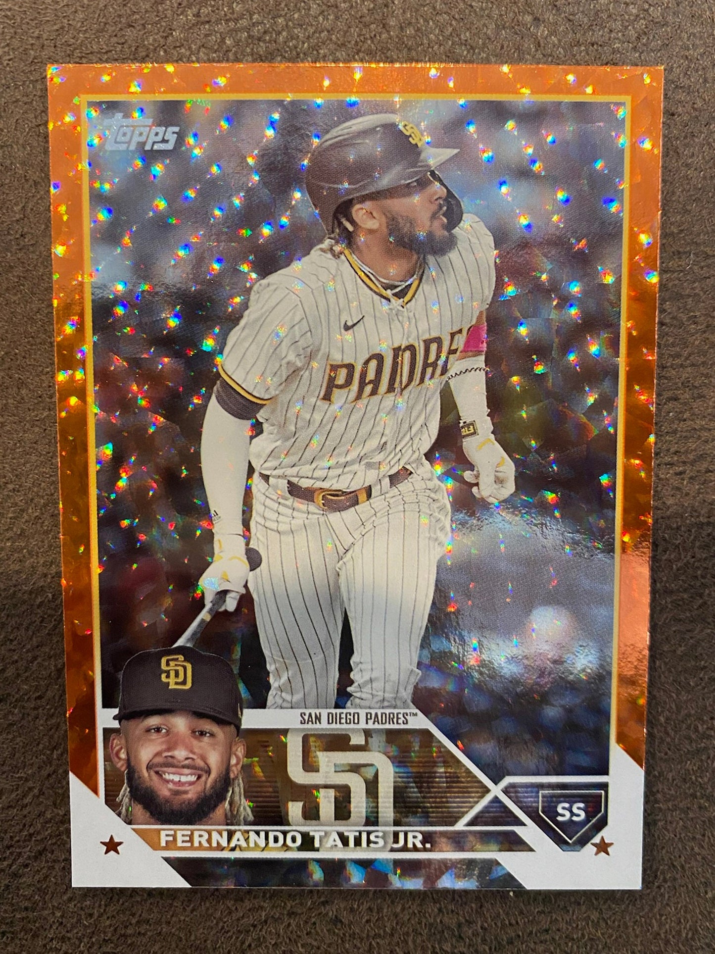 Fernando Tatis Jr. - 2023 Topps Series 1 - Orange Foil /299 - Padres