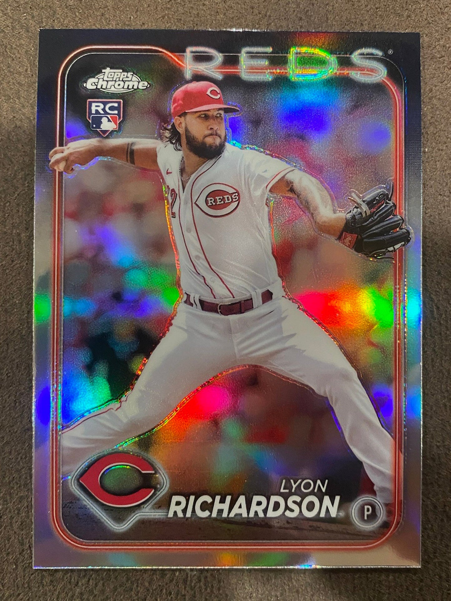 Lyon Richardson - 2024 Topps Chrome - Refractor - Reds